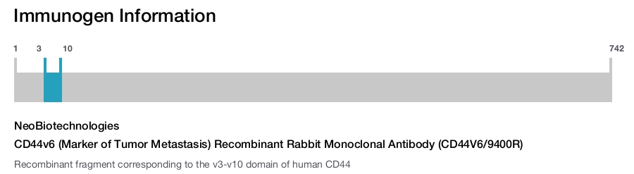 CD44v6 (Marker of Tumor Metastasis) Recombinant Rabbit Monoclonal Antibody (CD44V6/9400R)