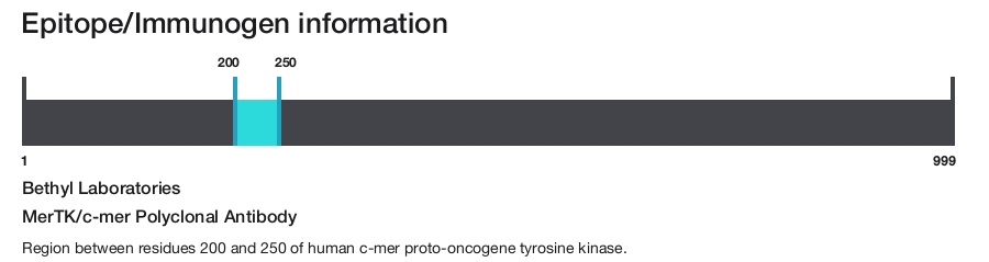 MerTK/c-mer Polyclonal Antibody
