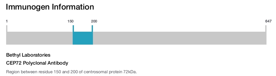 CEP72 Polyclonal Antibody