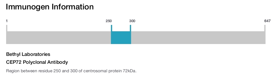 CEP72 Polyclonal Antibody