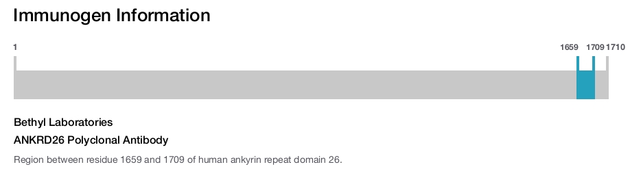 ANKRD26 Polyclonal Antibody