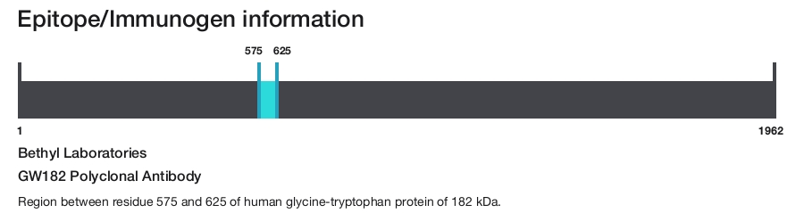 GW182 Polyclonal Antibody