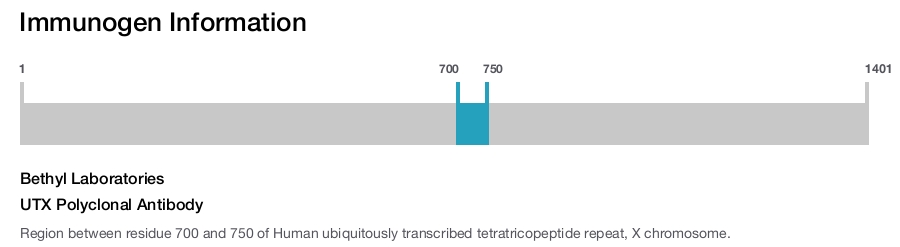 UTX Polyclonal Antibody