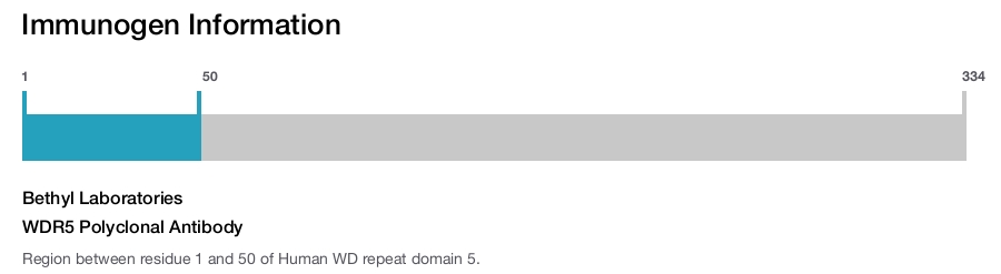 WDR5 Polyclonal Antibody