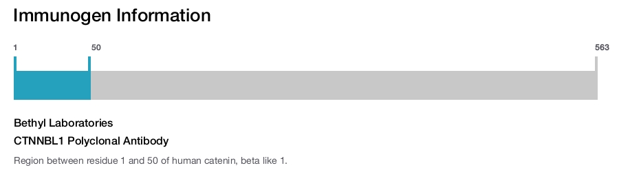 CTNNBL1 Polyclonal Antibody