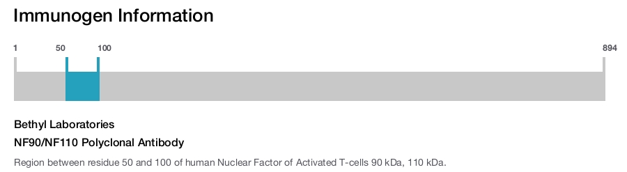 NF90/NF110 Polyclonal Antibody