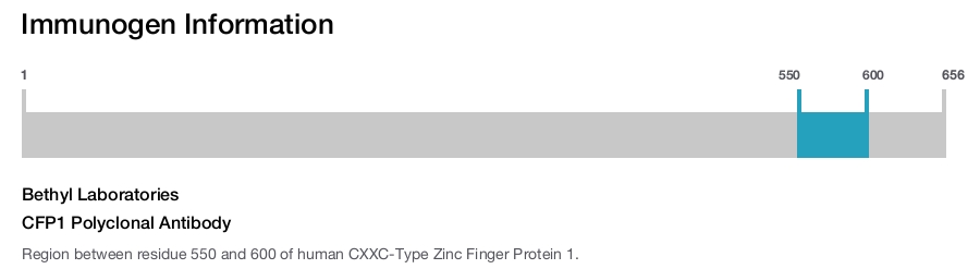 CFP1 Polyclonal Antibody