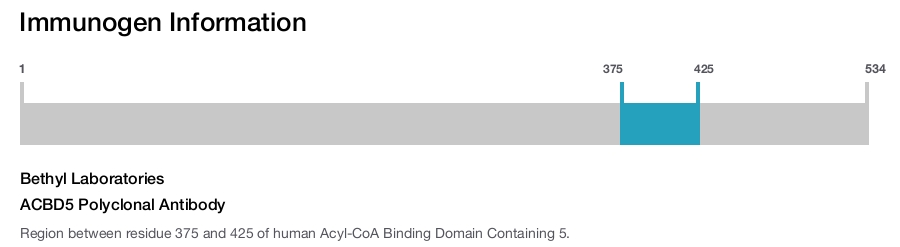 ACBD5 Polyclonal Antibody