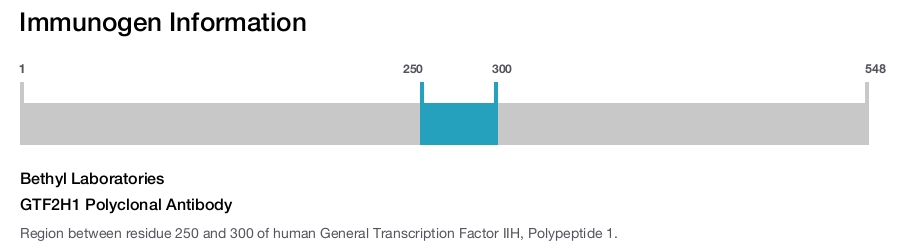 GTF2H1 Polyclonal Antibody