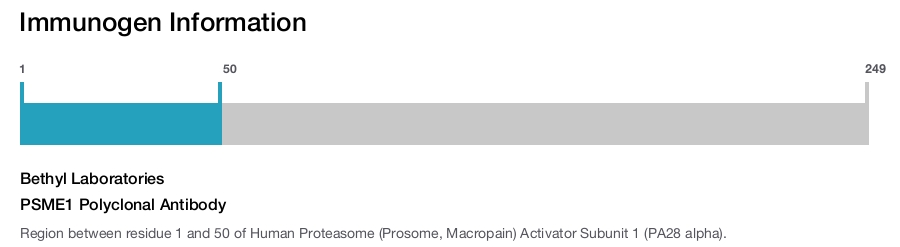 PSME1 Polyclonal Antibody