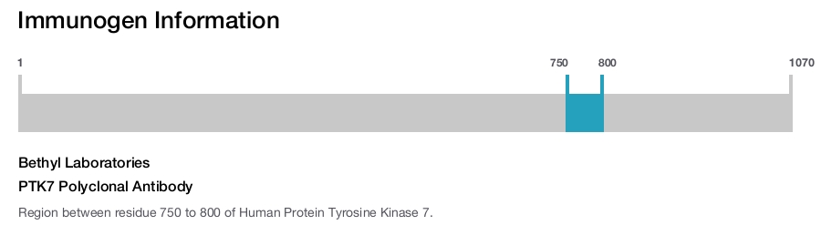PTK7 Polyclonal Antibody