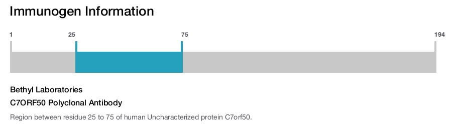 C7ORF50 Polyclonal Antibody