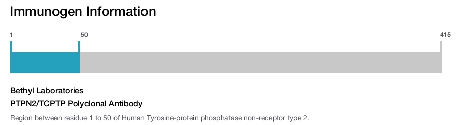 PTPN2/TCPTP Polyclonal Antibody