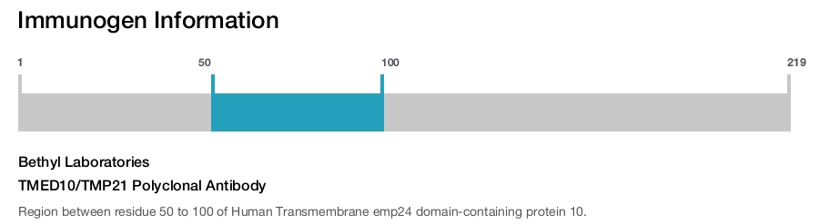 TMED10/TMP21 Polyclonal Antibody