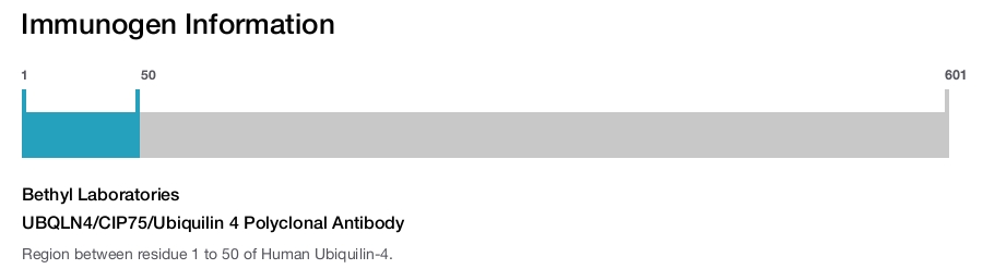 UBQLN4/CIP75/Ubiquilin 4 Polyclonal Antibody