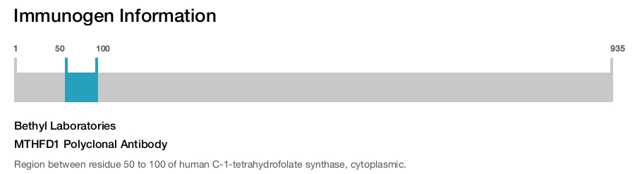MTHFD1 Polyclonal Antibody