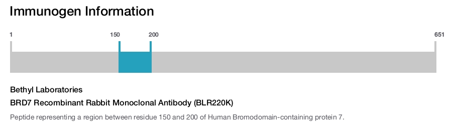 BRD7 Recombinant Rabbit Monoclonal Antibody (BLR220K)