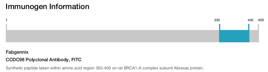 CCDC98 Polyclonal Antibody, FITC