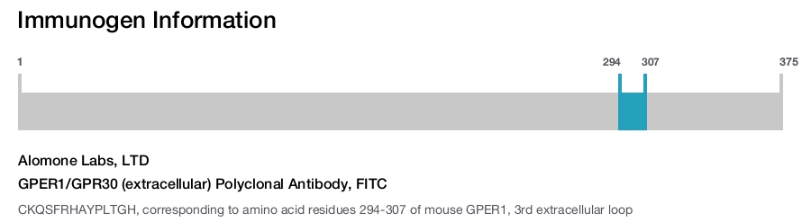 GPER1/GPR30 (extracellular) Polyclonal Antibody, FITC