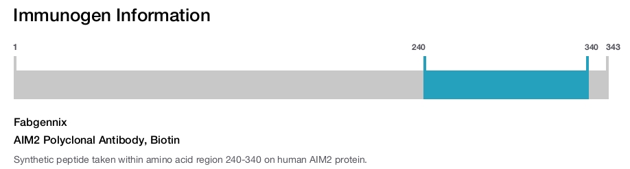 AIM2 Polyclonal Antibody, Biotin