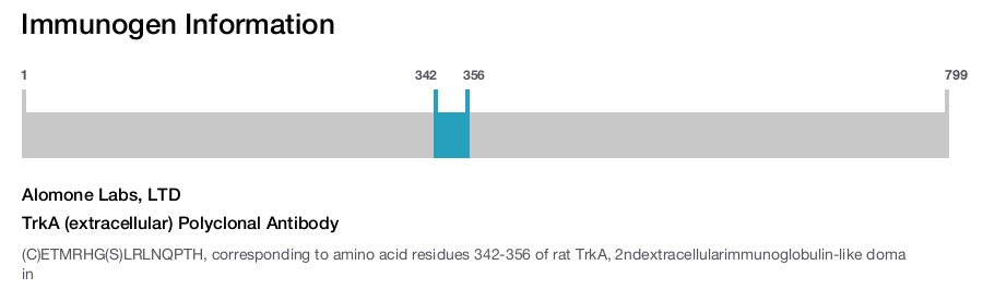 TrkA (extracellular) Polyclonal Antibody