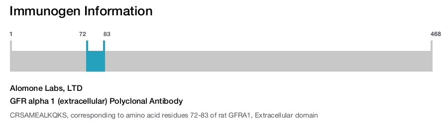 GFR alpha 1 (extracellular) Polyclonal Antibody