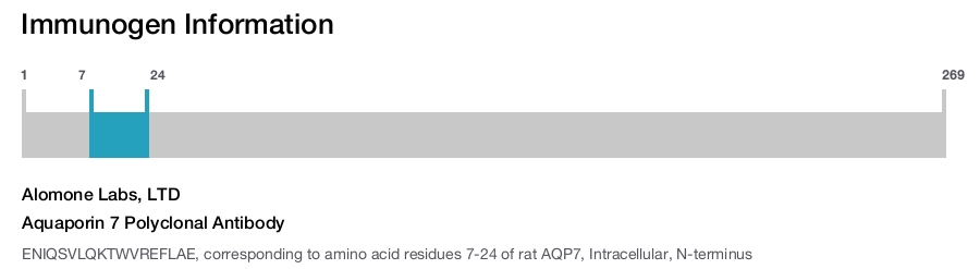 Aquaporin 7 Polyclonal Antibody