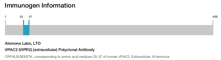 VPAC2 (VIPR2) (extracellular) Polyclonal Antibody