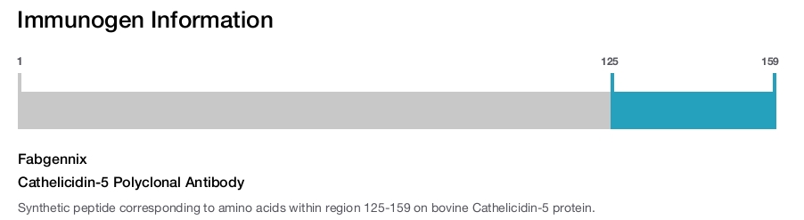 Cathelicidin-5 Polyclonal Antibody