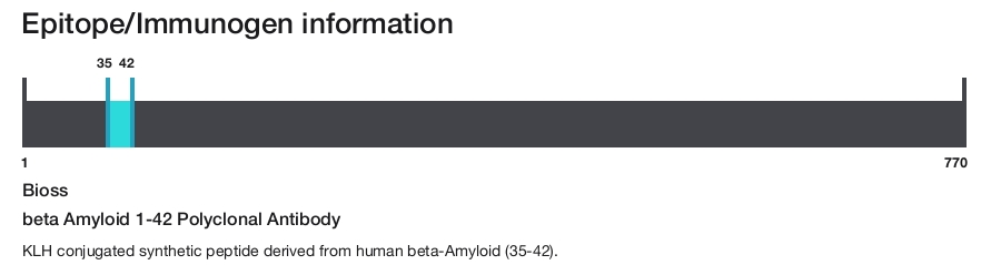 beta Amyloid 1-42 Polyclonal Antibody