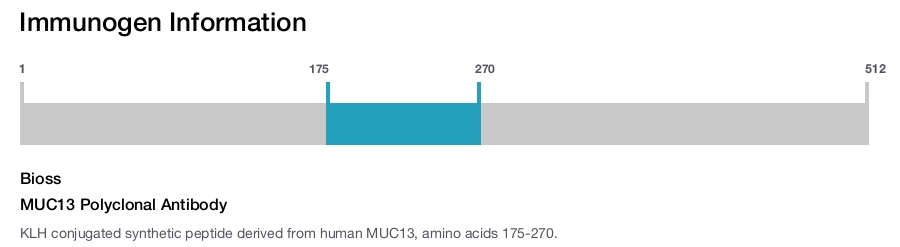 MUC13 Polyclonal Antibody