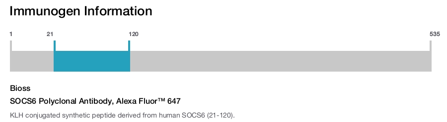 SOCS6 Polyclonal Antibody, Alexa Fluor&trade; 647