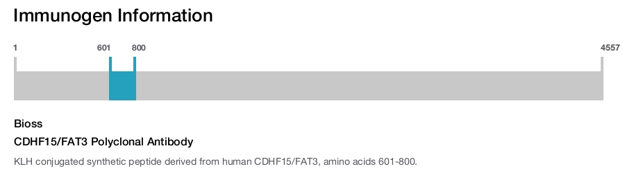 CDHF15/FAT3 Polyclonal Antibody
