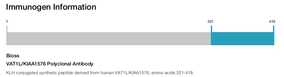 VAT1L/KIAA1576 Polyclonal Antibody