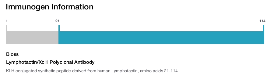 Lymphotactin/Xcl1 Polyclonal Antibody