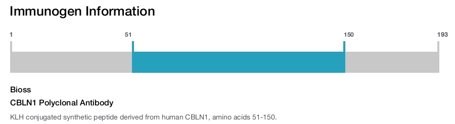 CBLN1 Polyclonal Antibody