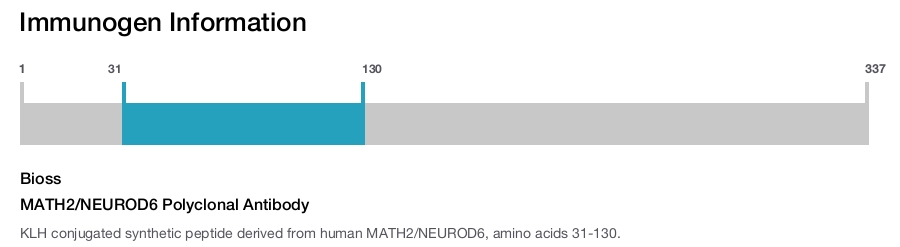 MATH2/NEUROD6 Polyclonal Antibody