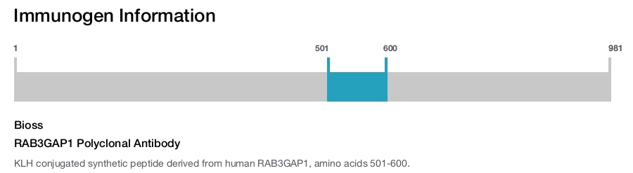 RAB3GAP1 Polyclonal Antibody