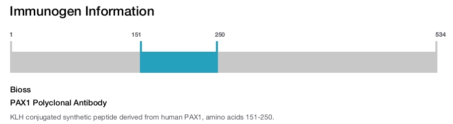 PAX1 Polyclonal Antibody