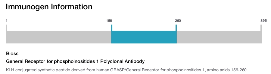 General Receptor for phosphoinositides 1 Polyclonal Antibody