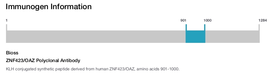 ZNF423/OAZ Polyclonal Antibody