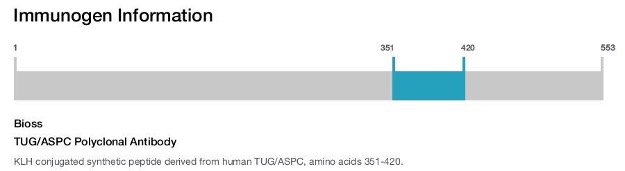 TUG/ASPC Polyclonal Antibody