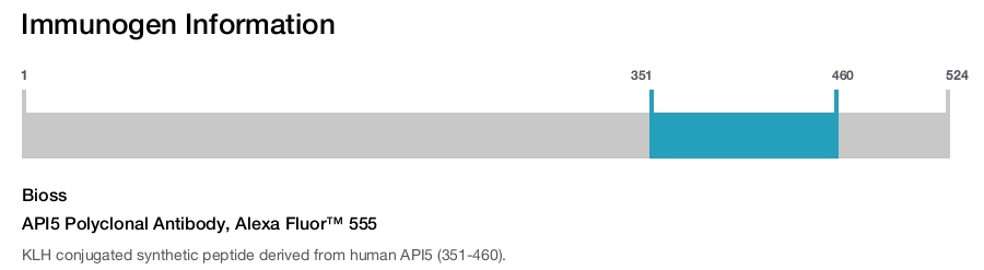 API5 Polyclonal Antibody, Alexa Fluor&trade; 555