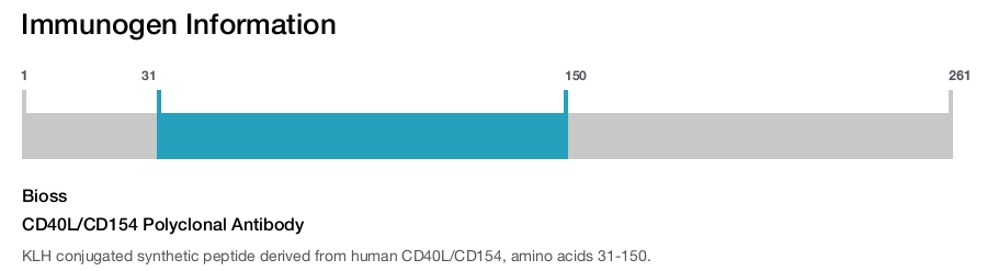 CD40L/CD154 Polyclonal Antibody