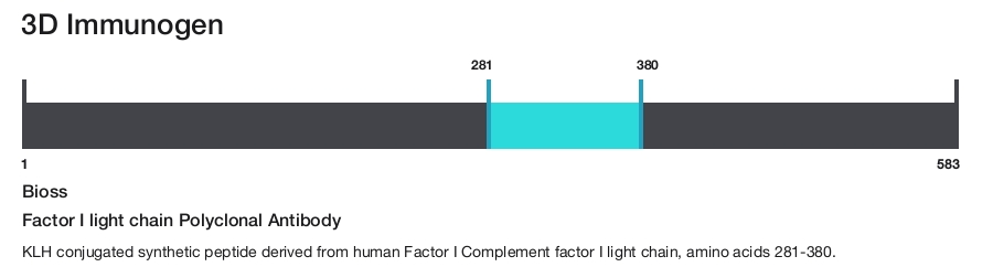 Factor I light chain Polyclonal Antibody