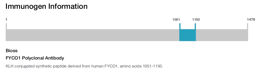 FYCO1 Polyclonal Antibody