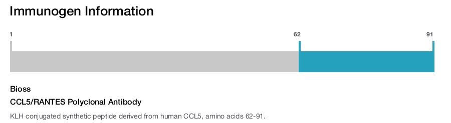 CCL5/RANTES Polyclonal Antibody