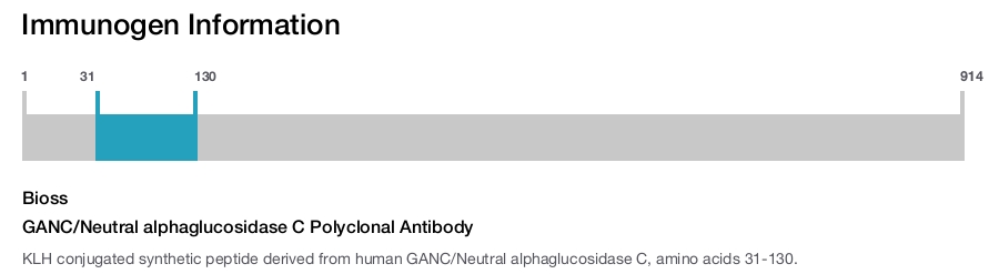GANC/Neutral alphaglucosidase C Polyclonal Antibody