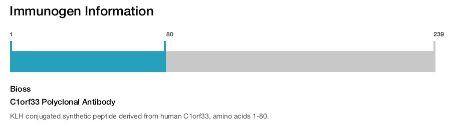 C1orf33 Polyclonal Antibody