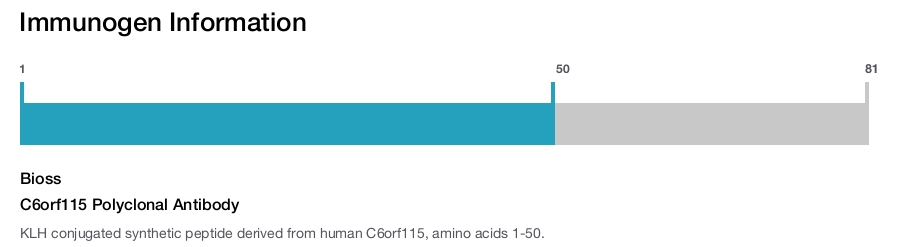 C6orf115 Polyclonal Antibody